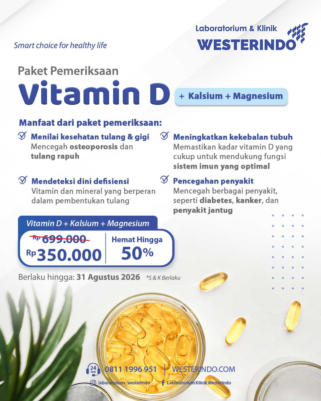 Cek Kadar Vitamin D dan Kalsium: Investasi Kecil untuk Kesehatan Jangka Panjang