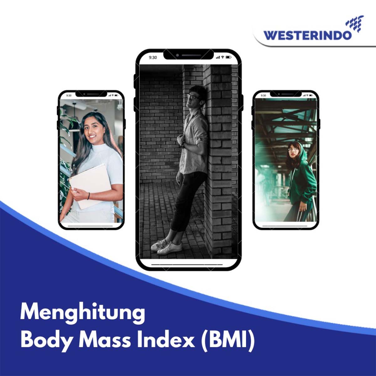 Menghitung Body Mass Index (BMI)