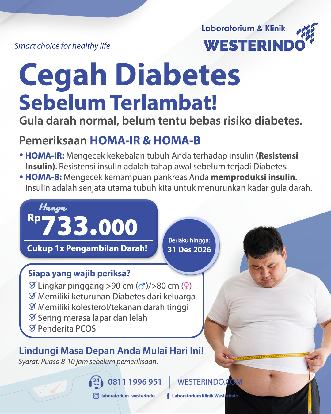 Cegah Diabetes Sebelum Terlambat: Kenali Pemeriksaan HOMA-IR dan HOMA-B